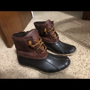 Sperry Saltwater Duck Boots 7.5-8